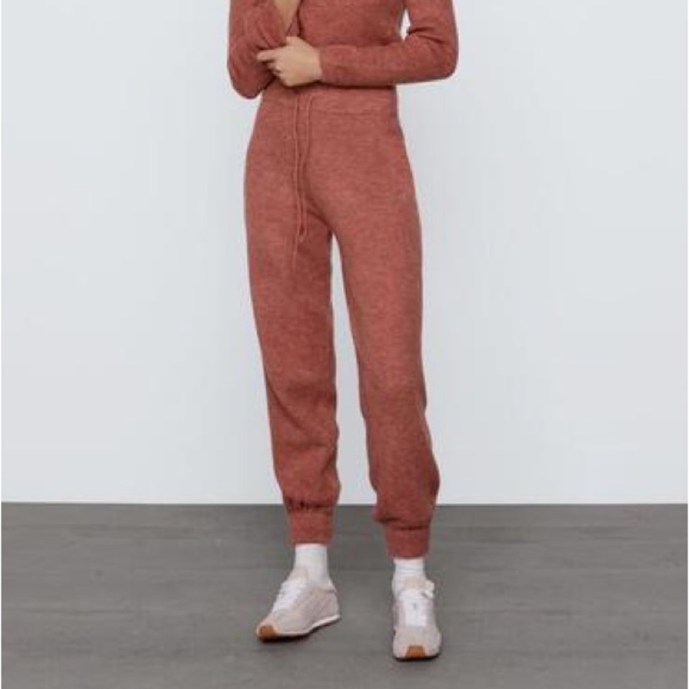 Zara knit joggers